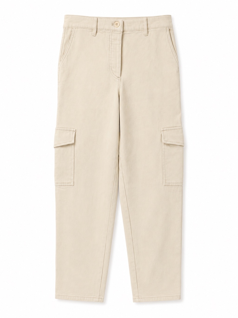 Aritzia Wilfred Free Modern Cargo Pant Cream NWT Size 4